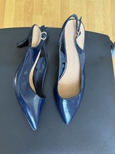 Navy Blue Slingback kitten