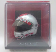Mario Andretti 1982 FERRARI Formula 1 Helmet - Spark 1/5 Scale Model - BRAND NEW