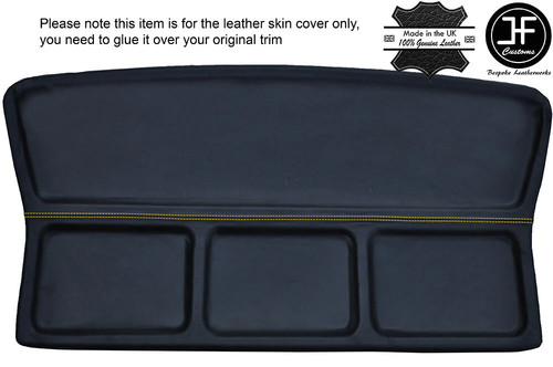 Yellow stitching rear parcel - yellow,