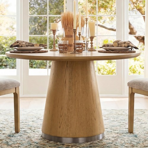 43in pedestal round dining - pedestal,