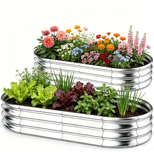 Pack galvanized raised - 2,