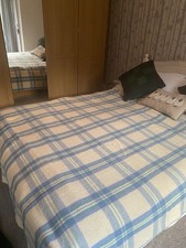 Vintage Welsh Wool Blanket