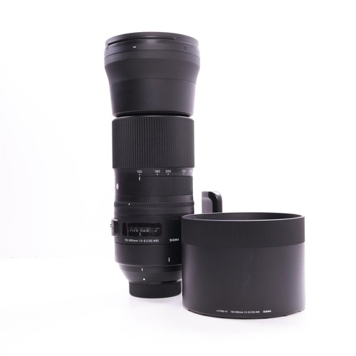 Sigma 150 600mm 3 dg - 150-600mm, f/5-6.3