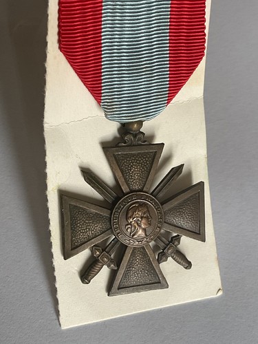 French ww2 war cross croix - french,