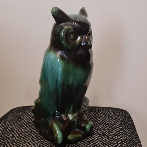 Blue mountain pottery - blue, owl