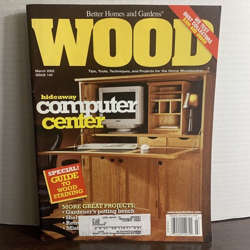 Wood magazine march 2002 - magazine,