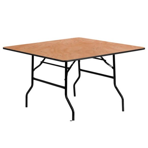 Wooden 4ft square - wooden, banquet