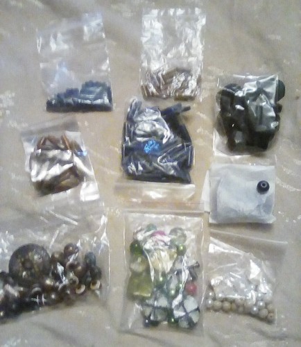 Bundle packs unused beads - 9,