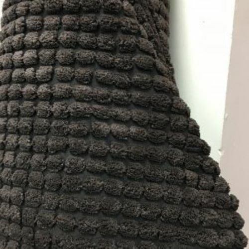 Brown waffle cord - brown,
