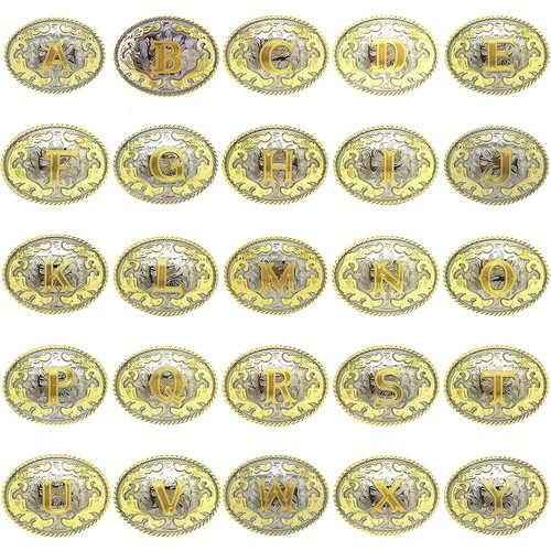 Initial belt buckles - belt,