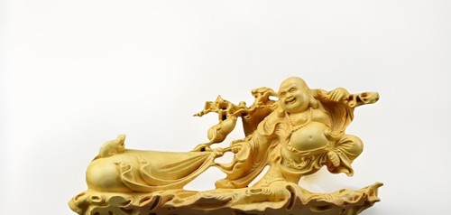 Miroku bodhisattva narrow - narrow, wood