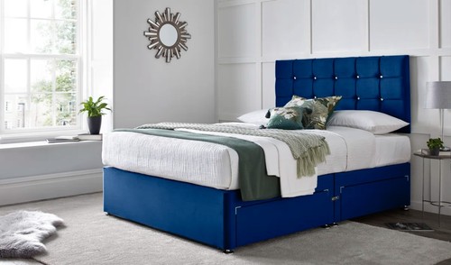 Orthopaedic divan bed set with - orthopaedic,