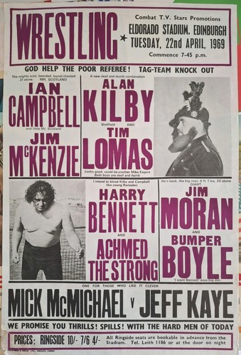 Original vintage wrestling - original,