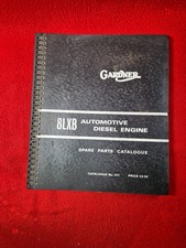 GARDNER : 8LXB Diesel Engine : Spare Parts Catalogue : Very Good Clean Cond