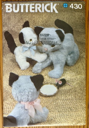 Vintage butterick soft toy - vintage,