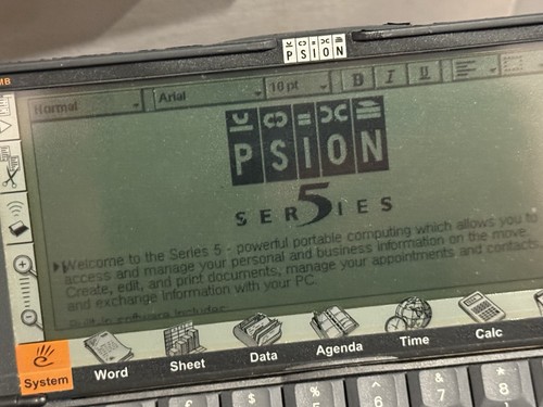Vintage psion series - vintage, pda