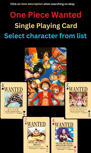 One piece wanted anime - one,