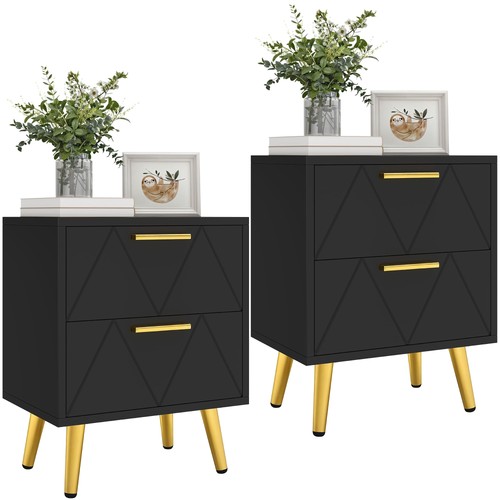 Yitahome drawer bedside - 2-drawer,