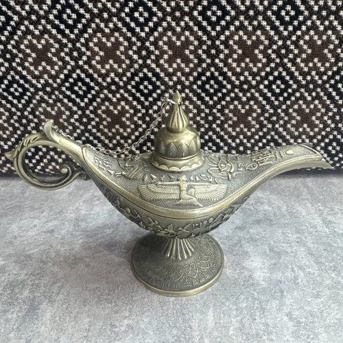 Egyptian style genie - genie, lamp