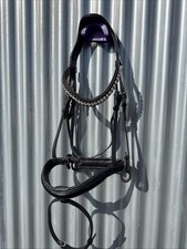 English leather Snaffle Bridle