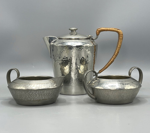 Tudric pewter coffeepot milk - tudric,