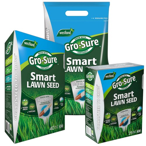 Gro sure smart lawn seed - seed, grow