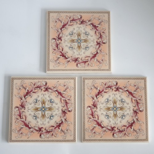 Set victorian style tiles - of, 3