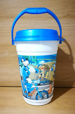 Walt Disney World 1992 1993 Popcorn Bucket Whirly Drink Works classic design