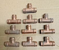 10mm Yorkshire Tee Solder Ring Plumbing Fittings - Pack of 10