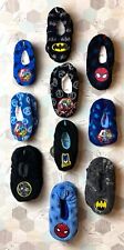 Boys Slippers Spider-Man Batman Avengers Size UK 8-9 / 10-11 / 12-13 - Marvel DC