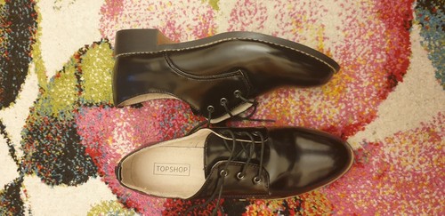 Ladies topshop black lace - topshop,
