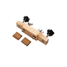 1Set Maple Stainless Steel Guitar Bridge Install Clamp Repair Tools Kit