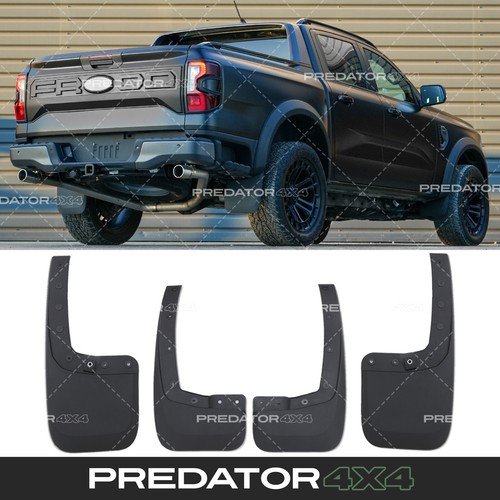 Black mud flaps front - flaps, rear