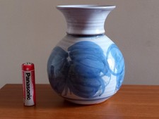 Skegness Pottery Small Vase . Excellent Condition  11.5 cms tall    1970s