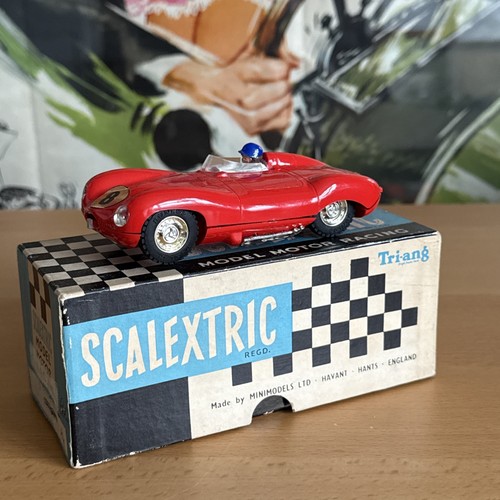 Scalextic c60 jaguar type - jaguar, d