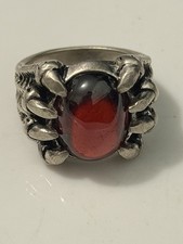 Gothic men's ring with large