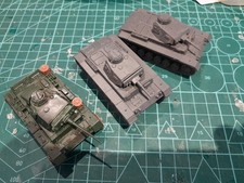 1/72 Ww2 Armourfast Not  Airfix German Panzer 111 Tanks X 3
