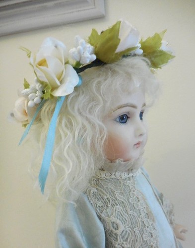 Silk flower crown - flower, crown/headress
