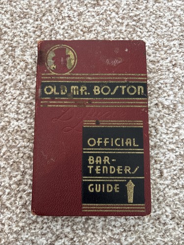 Old boston bartenders guide - old, mr