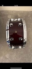 Yamaha maple snare drum hand crafted 13in x 6in Japan Burgundy maple