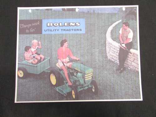 Vintage bolens ride - bolens, ride-a-matic