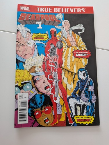 True believers deadpool issue - true,
