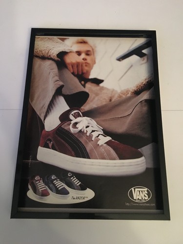 Vans footwear 1996 framed - vans, footwear-1996