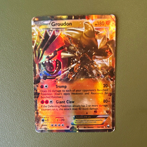 Pokémon tcg groudon - pokémon, ex