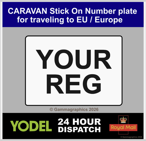 Caravan trailer stick - trailer, on
