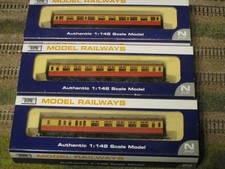 Rake of 3 Dapol N Gauge