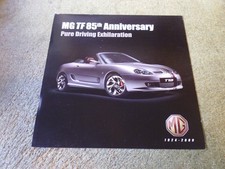 MG TF 85TH ANNIVERSARY BROCHURE