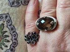 Sterling Silver Chunky Facated