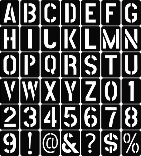 Pcs inch letter - pcs,