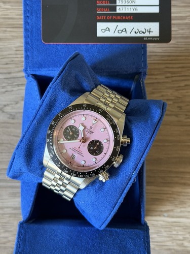 Tudor black bay chrono - tudor, miami